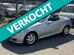 Mercedes-Benz SLK-klasse - 200 K. AUTOMAAT Leer l Navi l Cruise l Airco l Stoelverwarming l Dealer OH l TOPSTAAT
