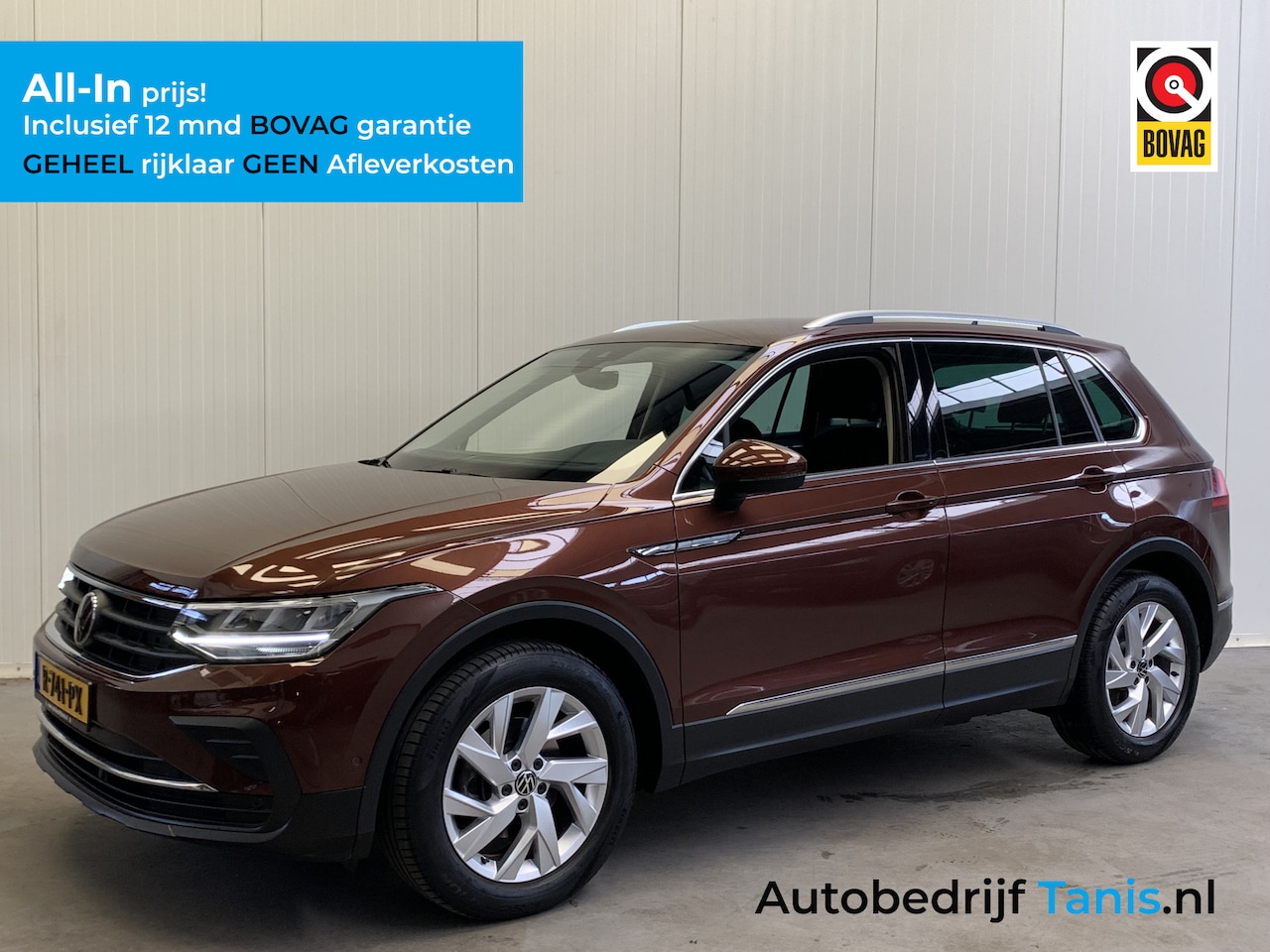 Volkswagen Tiguan - 1.5 TSI Elegance NAVI-ECC-PARK ASSIST-SPORT.INT-ADAPTIVE CRUISE-LMV-LANE ASSIST - AutoWereld.nl