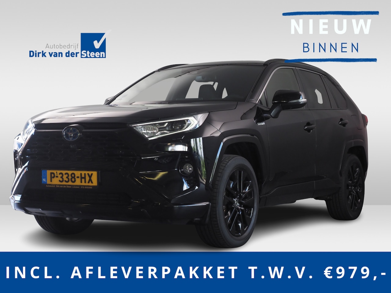 Toyota RAV4 - 2.5 Hybrid Black Edition | 360° Camera | Dodehoekdetectie | Stuurwiel En Voorstoelen Verwa - AutoWereld.nl