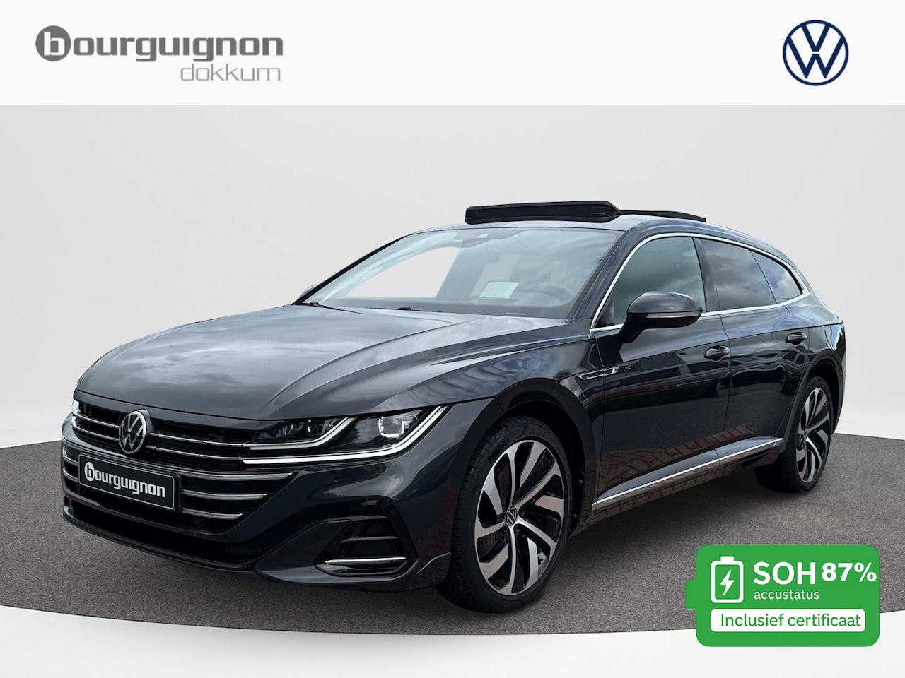 Volkswagen Arteon Shooting Brake - 1.4 TSI eHybrid R-Line Business+ | 87% SOH | Trekhaak | ACC | HUD | A. cam | - AutoWereld.nl