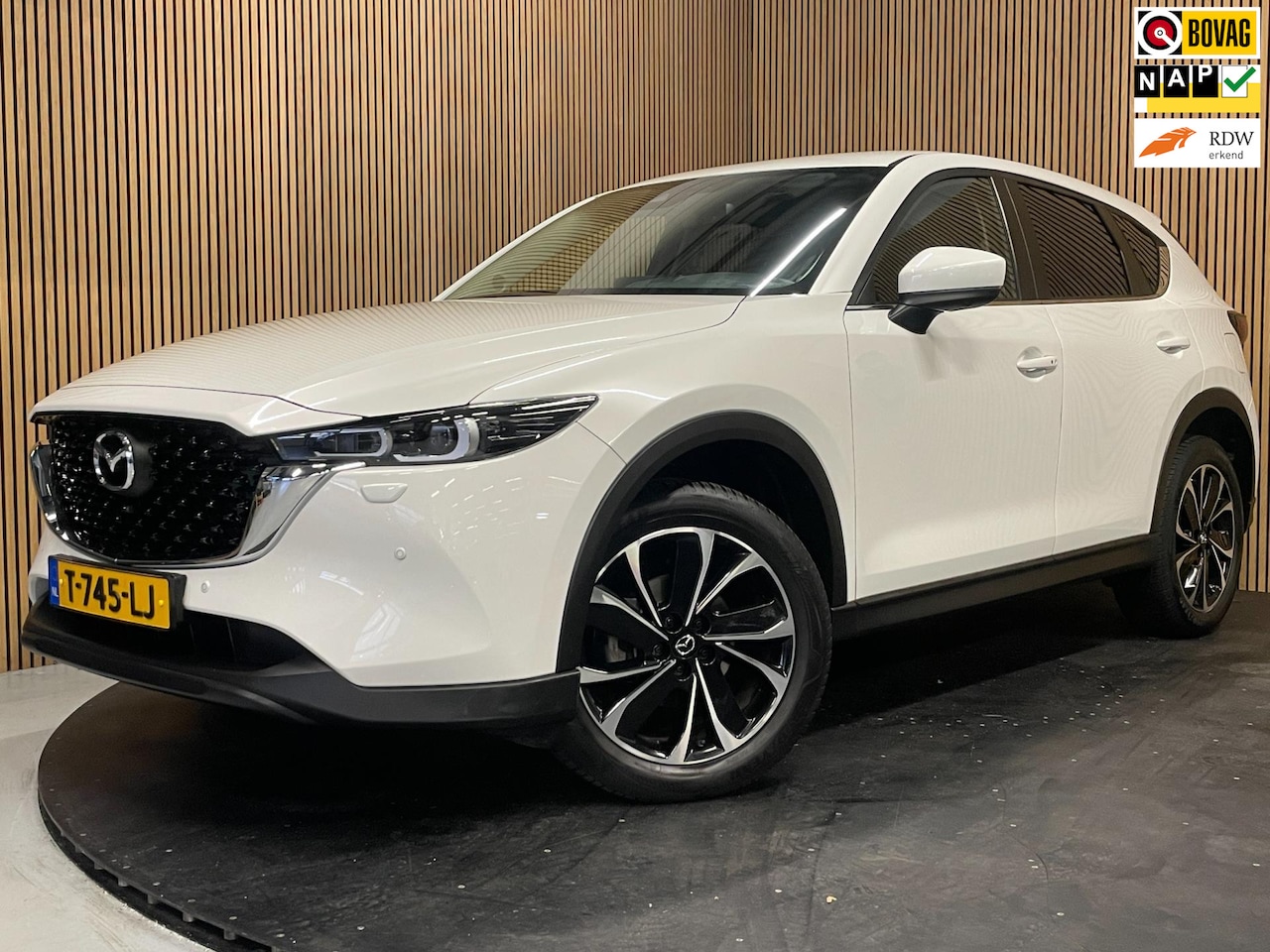 Mazda CX-5 - 2.0 e-SkyActiv-G M Hybrid 165 Advantage|AUTOMAAT|TREKHAAK|CAMERA|CARPLAY|STOEL+STUURVERW|N - AutoWereld.nl