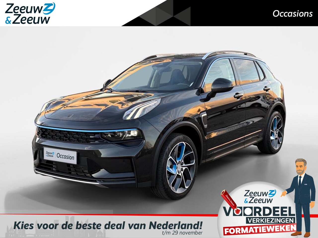 Lynk & Co 01 - 1.5 | Adaptieve Cruise Control | Stoelverwarming | Schuif/Kantel Dak |  | Elek. Achterklep - AutoWereld.nl