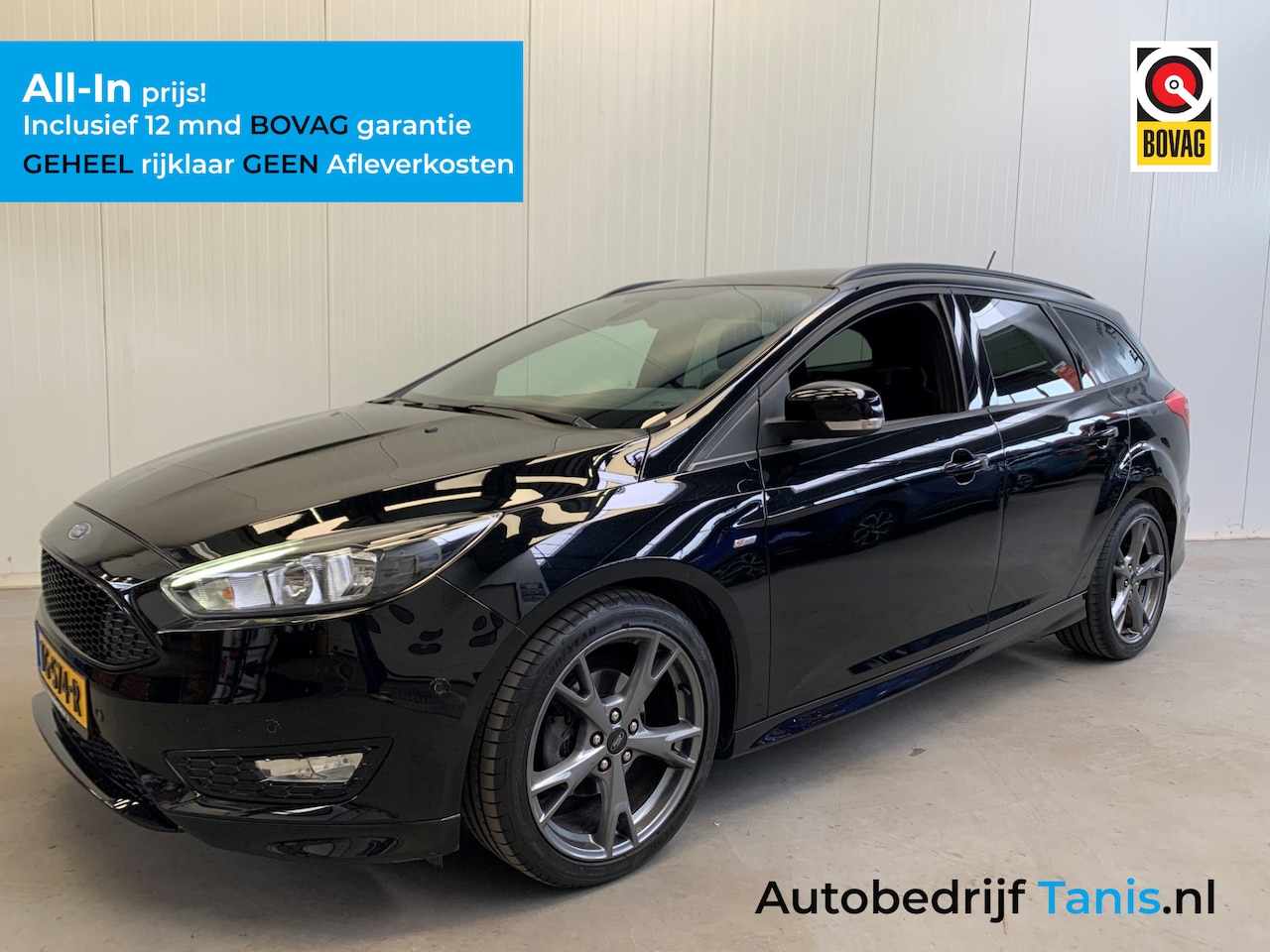 Ford Focus Wagon - 1.0 ST-Line NAVIGATIE-AIRCO/ECC-PARC.FUNCTIE-PDC-CRUISE CONTROL - AutoWereld.nl