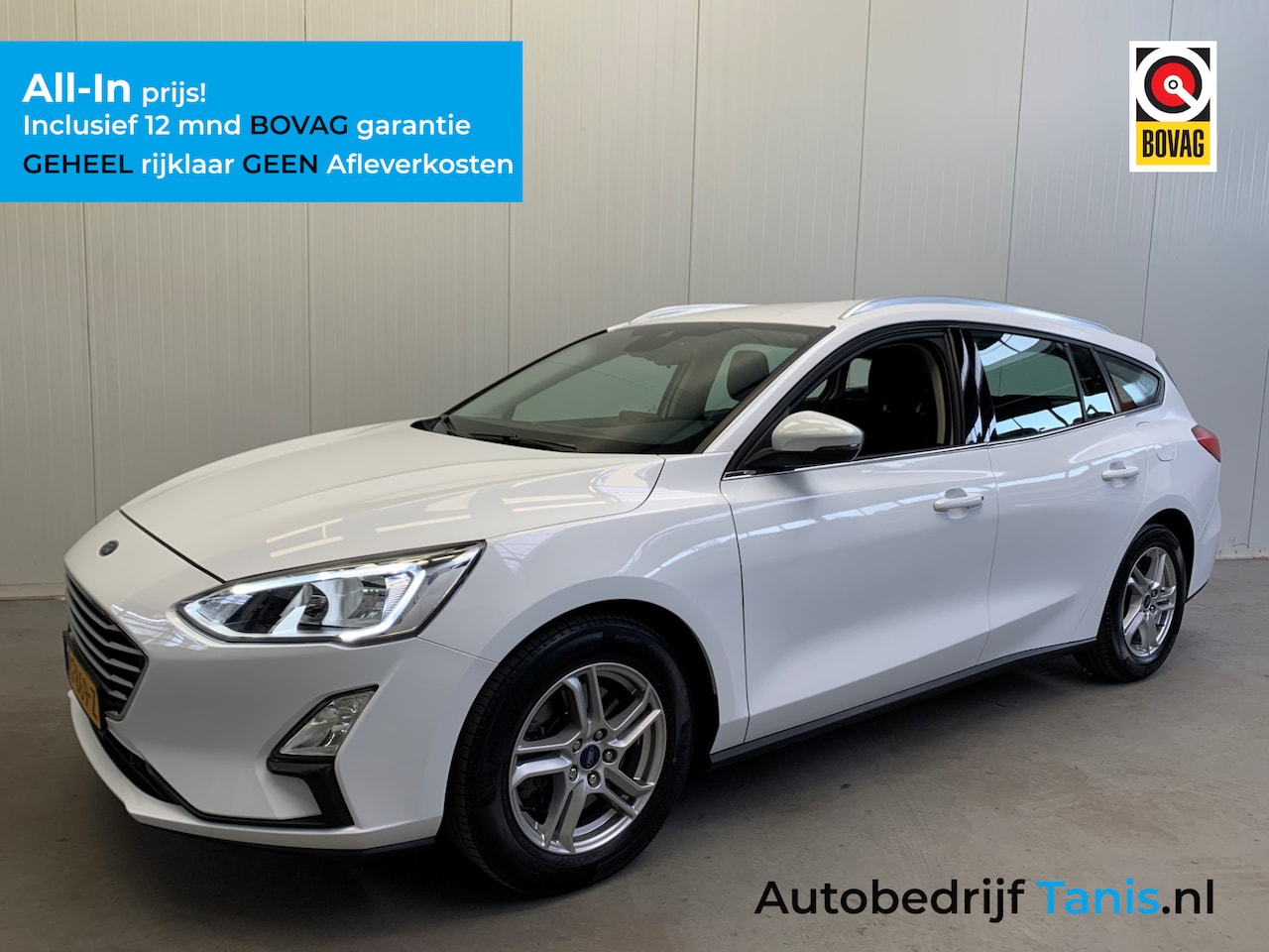 Ford Focus Wagon - 1.0 EcoBoost Trend Edition Business NAVIGATIE-LANE-ASSIST-AIRCO-LED-CRUISE CONTROL - AutoWereld.nl