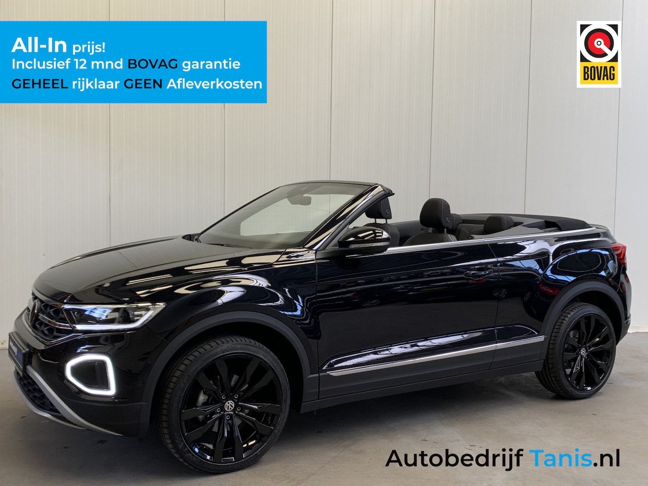 Volkswagen T-Roc Cabrio - 1.0 TSI Style DIGITAL COCKPIT-NAVI-ECC-CAMERA-19 inch LMV-PARKEER FUNCTIE - AutoWereld.nl