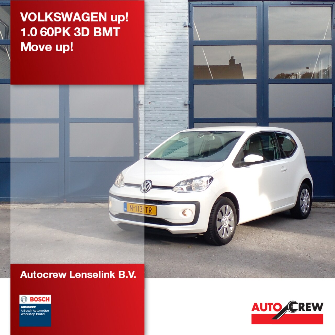 Volkswagen Up! - 1.0 60PK 3D BMT Move up! - AutoWereld.nl