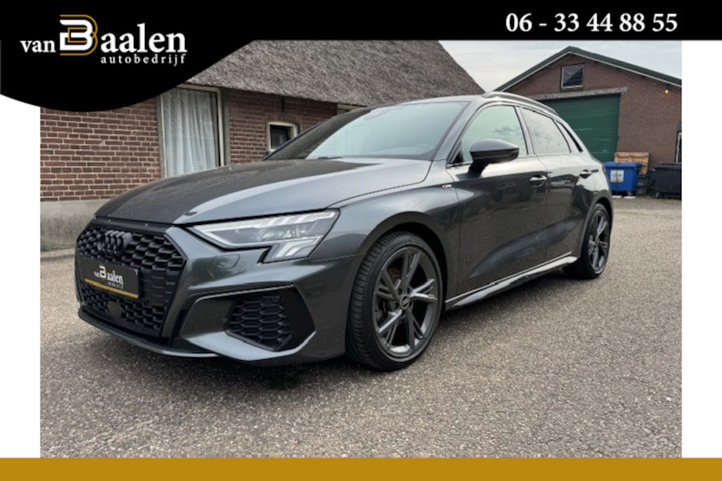 Audi A3 Sportback - 35 TFSI S edition S-LINE 150Pk VIRTUAL NAVI ECC FULL LED 62000KM!!! - AutoWereld.nl