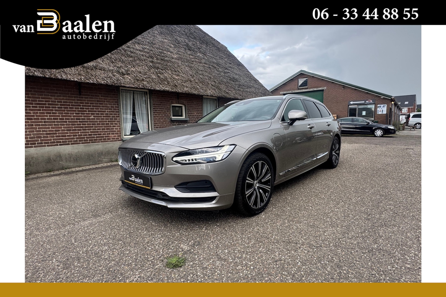Volvo V90 - 2.0 T8 AWD Inscription LEER NAVI LED STOELKOELING 86000KM!!! - AutoWereld.nl