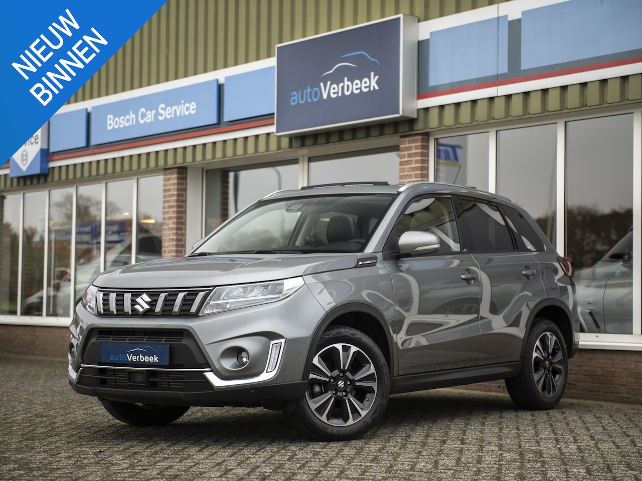 Suzuki Vitara - 1.4 Boosterjet Style Smart Hybrid | Panoramadak | Navigatie | Apple Carplay/Android Auto | - AutoWereld.nl