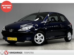 Peugeot 206 - 1.4 X-line/ Trekhaak/ 116.000 KM N.A.P/ APK 11-2026/ 14'' LMV/ Stuurbekr./ C.V. Afstand/ E