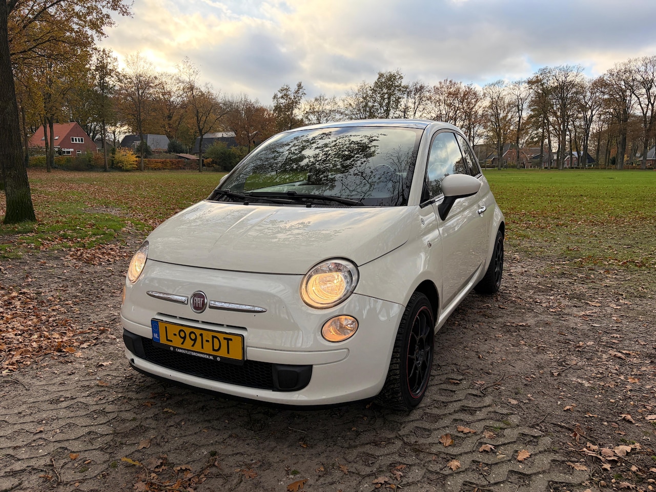 Fiat 500 - 1.2 Lounge Panorama dak | Climate Control - AutoWereld.nl