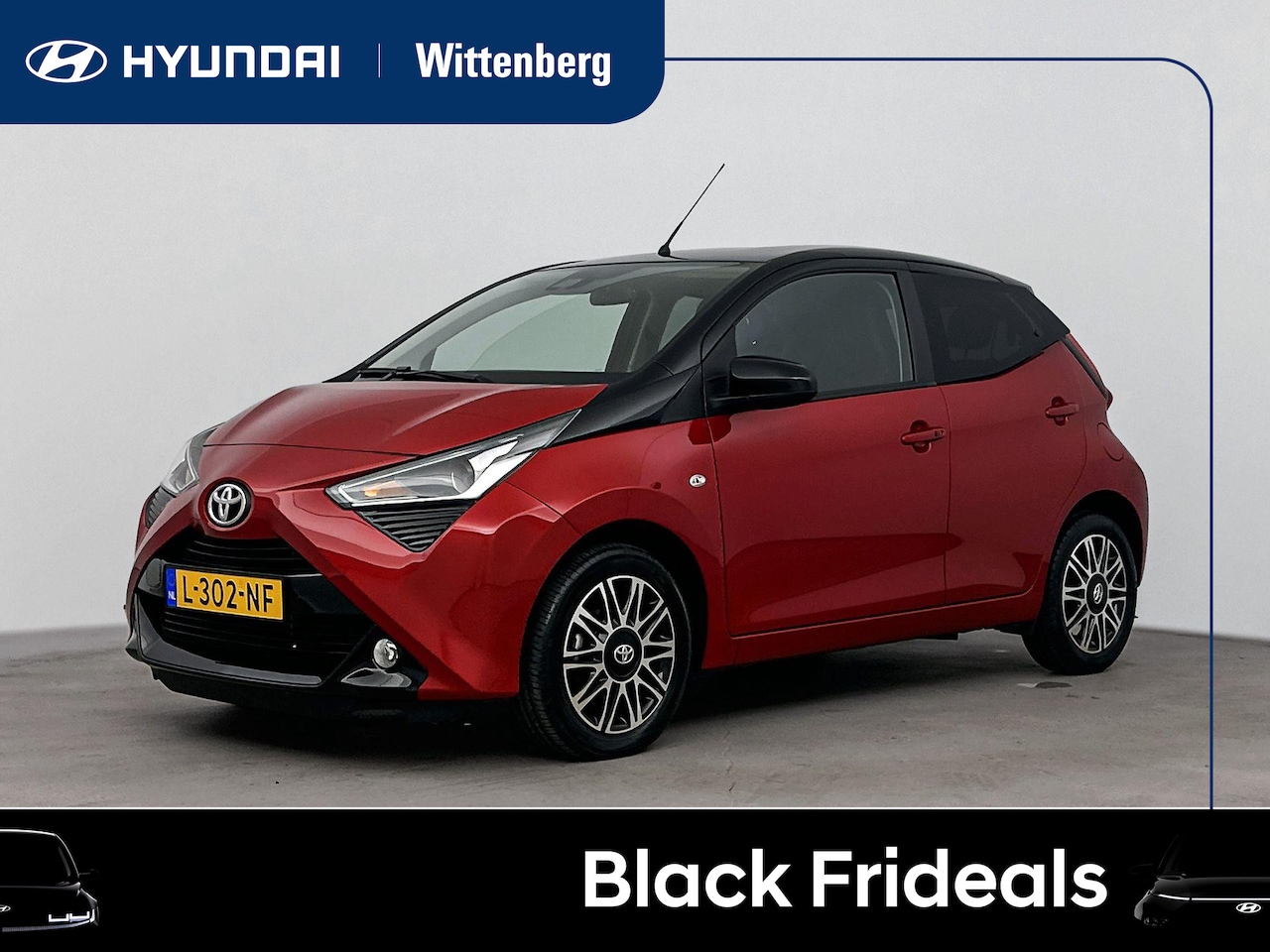 Toyota Aygo - 1.0 VVT-i x-clusiv Aut. | Leer | Two tone | Lm-wielen | Camera | - AutoWereld.nl