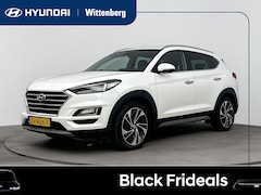 Hyundai Tucson - 1.6 T-GDI Premium Aut. | Leer | Stoel + stuurverwarming | Trekhaak | Trekgewicht 1600kg |