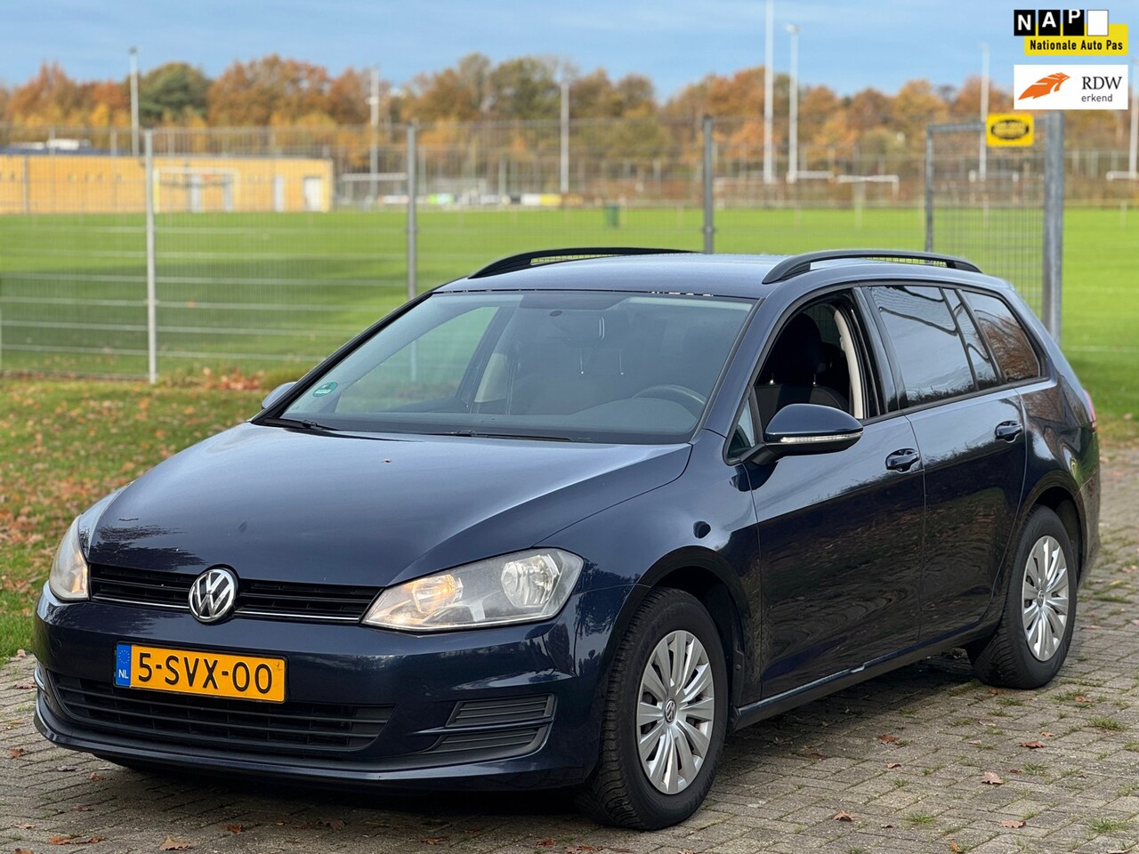 Volkswagen Golf Variant - 1.6 TDI Trendline Blauw Cruise Navi - AutoWereld.nl