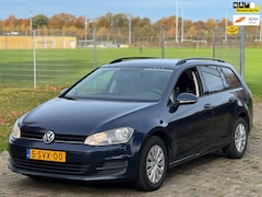 Volkswagen Golf Variant - 1.6 TDI Trendline Blauw Cruise Navi