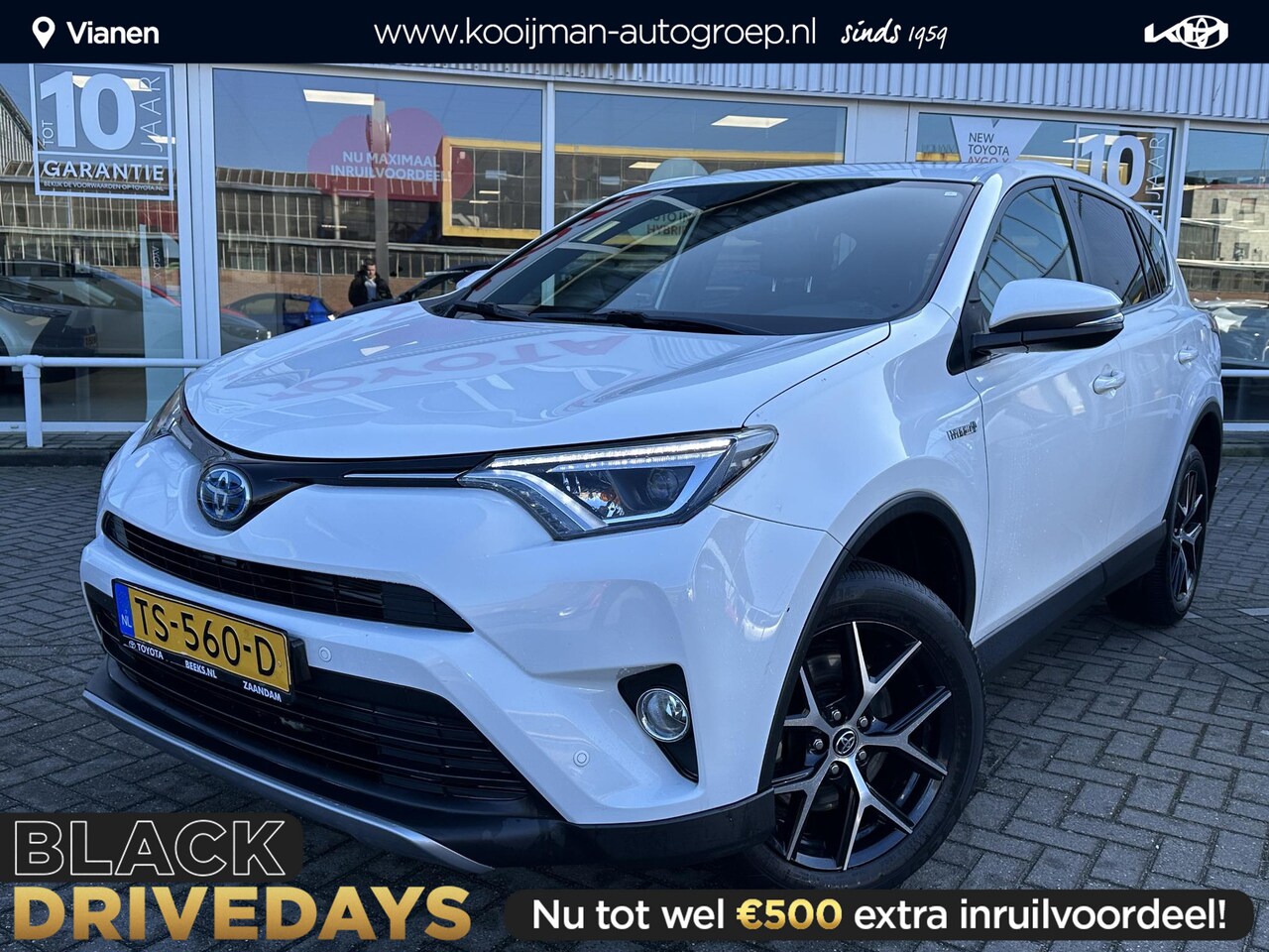 Toyota RAV4 - 2.5 Hybrid AWD Style Zonnedak, Climate Control, Keyless Entry- & Start, Automaat, Navigati - AutoWereld.nl
