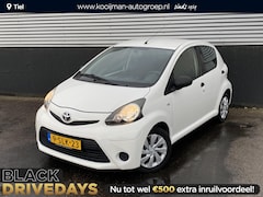 Toyota Aygo - 1.0 VVT-i Now NL auto, dealer onderhouden, boekjes compleet, airconditioning, neerklapbare