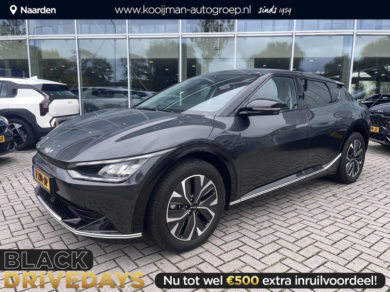 Kia EV6 - Plus 77.4 kWh Nav|Trekhaak|Lmv|Camera|Trekgewicht 1600KG - AutoWereld.nl