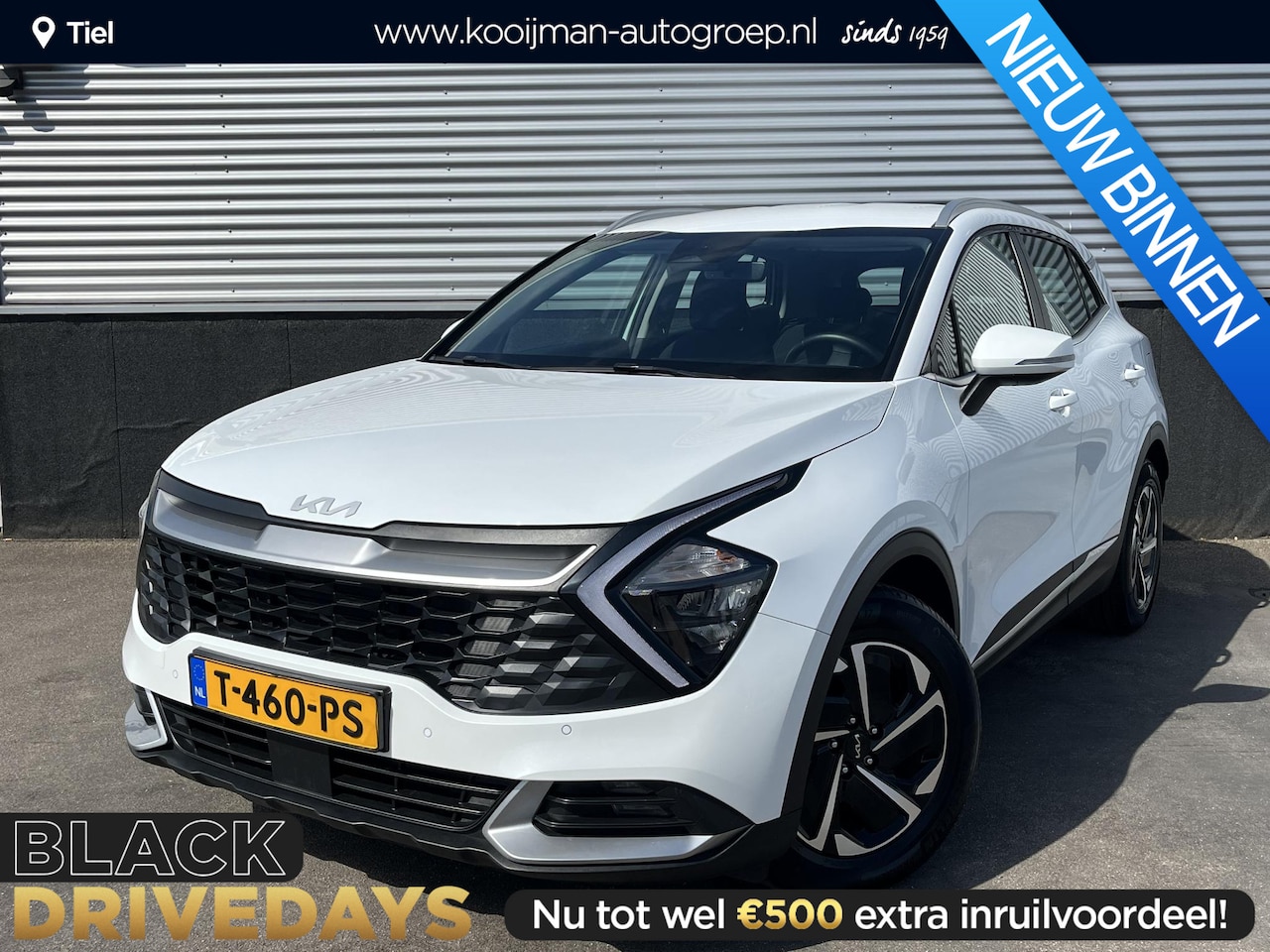 Kia Sportage - 1.6 T-GDi MHEV DynamicLine Trekhaak, Navigatie, Nieuw geleverd, Dealeronderhouden, BTW-aut - AutoWereld.nl