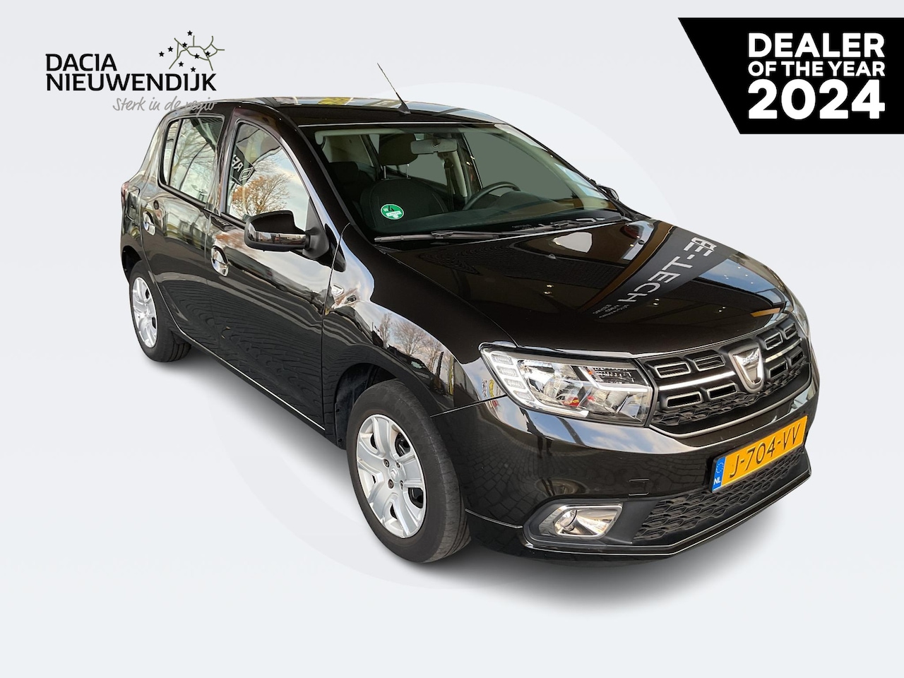 Dacia Sandero - 1.0 TCe Bi-Fuel Comfort CENTRALE PORTIERVERGRENDELING / NAVIGATIE / BLEUTOOTH / AIRCONDITI - AutoWereld.nl