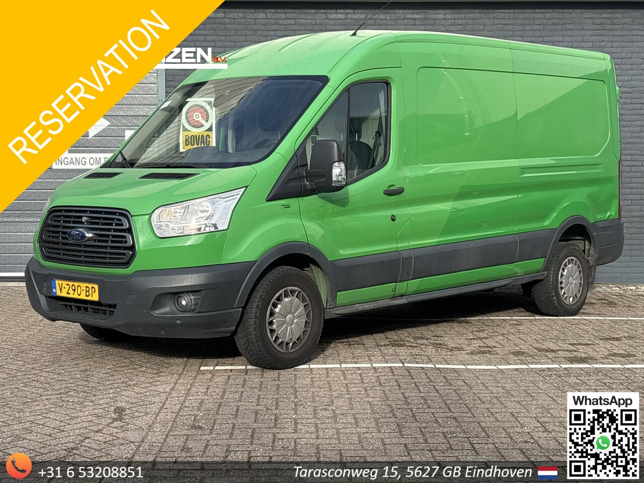 Ford Transit - 350 2.2 TDCI L3H2 Trend | € 6.950,- NETTO! | Airco | Cruise | PDC | Kasten Inbouw | Trekha - AutoWereld.nl