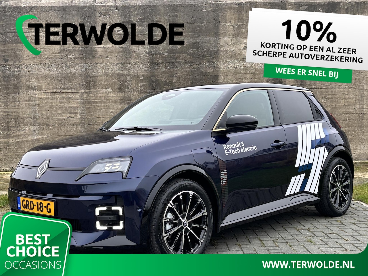 Renault 5 - comfort range iconic cinq 52 kWh | Harman & Kardon | Pack Safety & Advanced Driving Assist - AutoWereld.nl