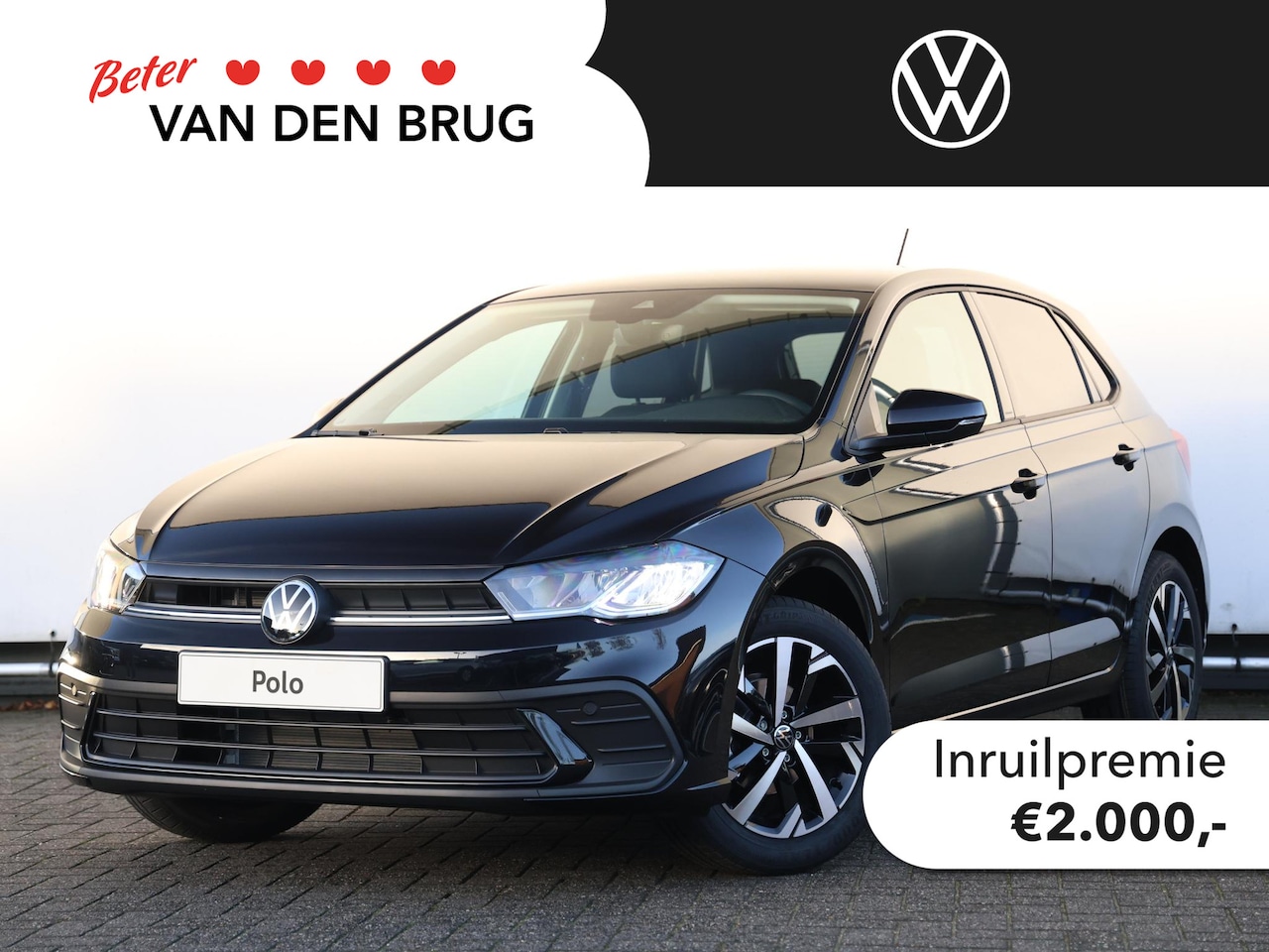 Volkswagen Polo - Life Edition 1.0 TSI 95 PK | Camera | Airco | App connect | 16" velgen | - AutoWereld.nl