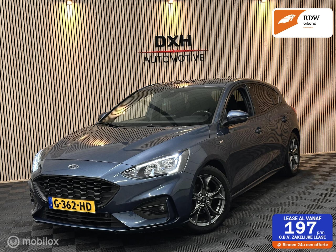 Ford Focus - 1.0 EcoBoost ST-Line APK-11/2026 CARPLAY STUURVRW - AutoWereld.nl