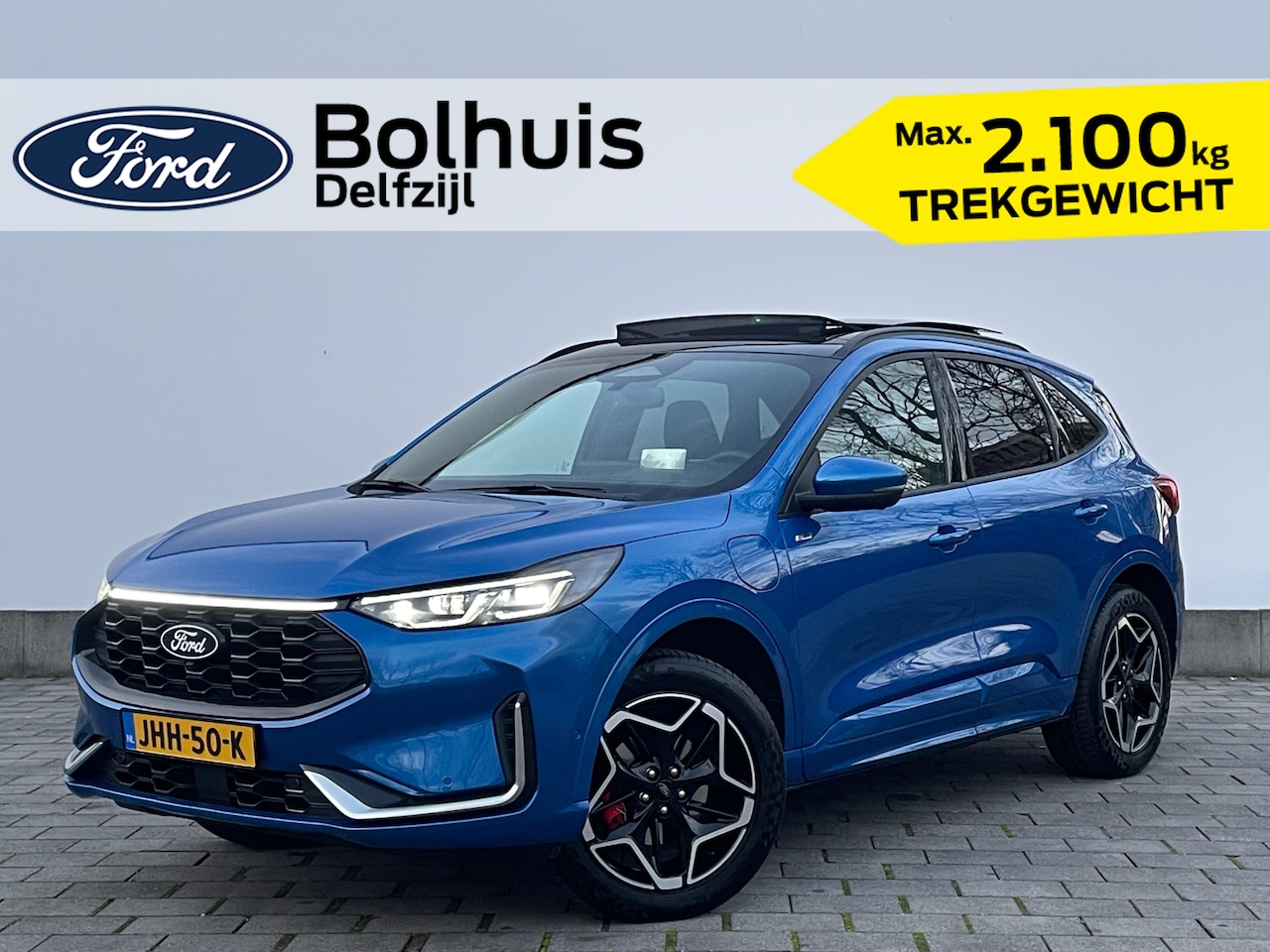 Ford Kuga - ST-Line X 2.5 PHEV 243pk | NW Model I AGR stoelen I Pano I Techn pack I Adapt Cruise I Tre - AutoWereld.nl