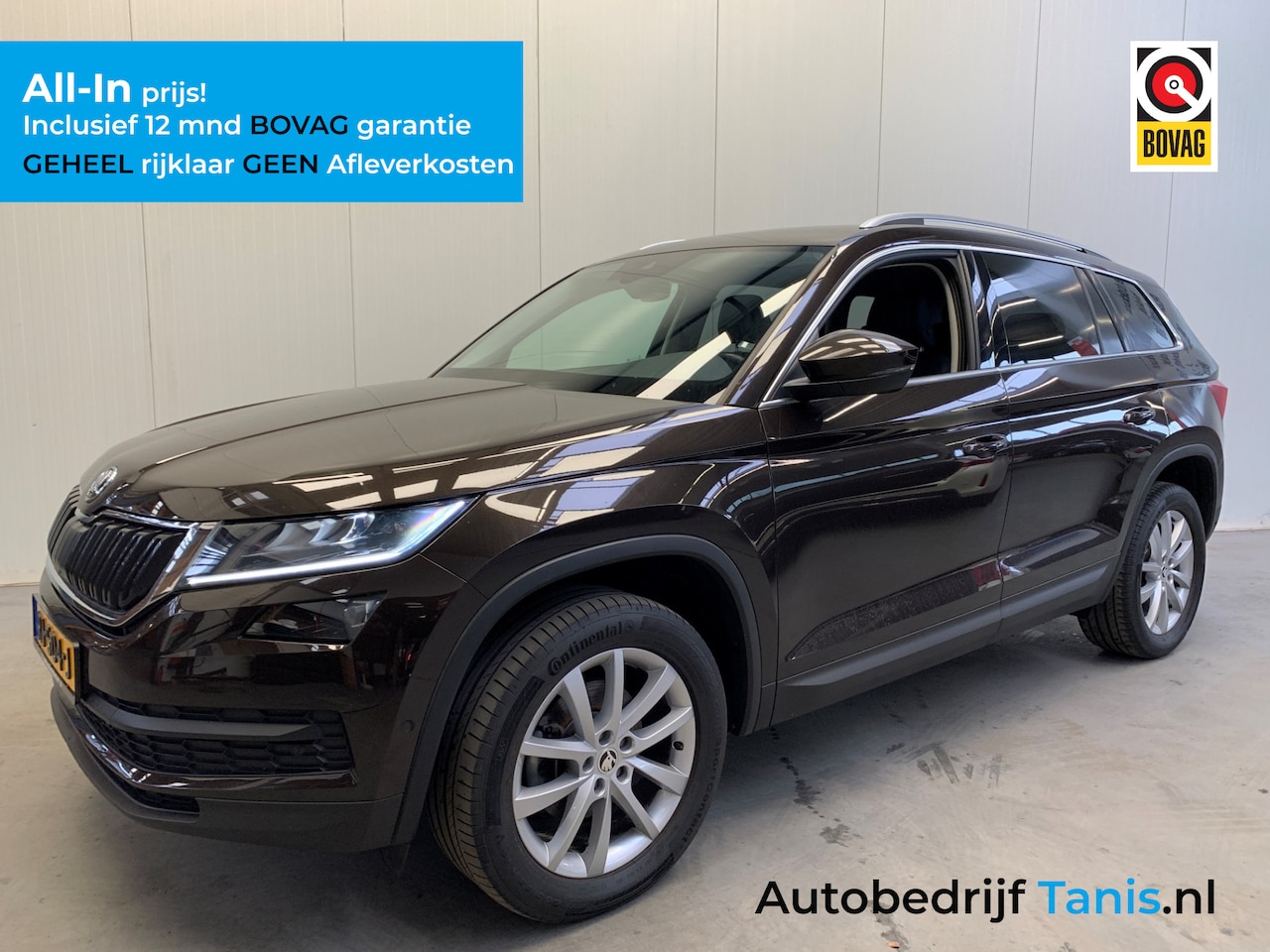 Skoda Kodiaq - 1.4 TSI ACT Style Business XENON-LEDER-NAVI-PARC.ASSIST-ECC-PDC-TREKHAAK ELECTRISCH. - AutoWereld.nl