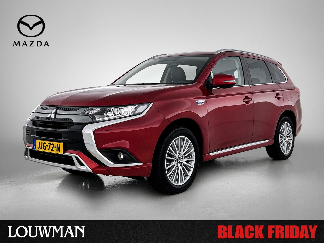 Mitsubishi Outlander - 2.4 PHEV Intense+ | Trekhaak | 18" | Camera achter | Navigatie | Leder/Alcantara BLACK FRI - AutoWereld.nl