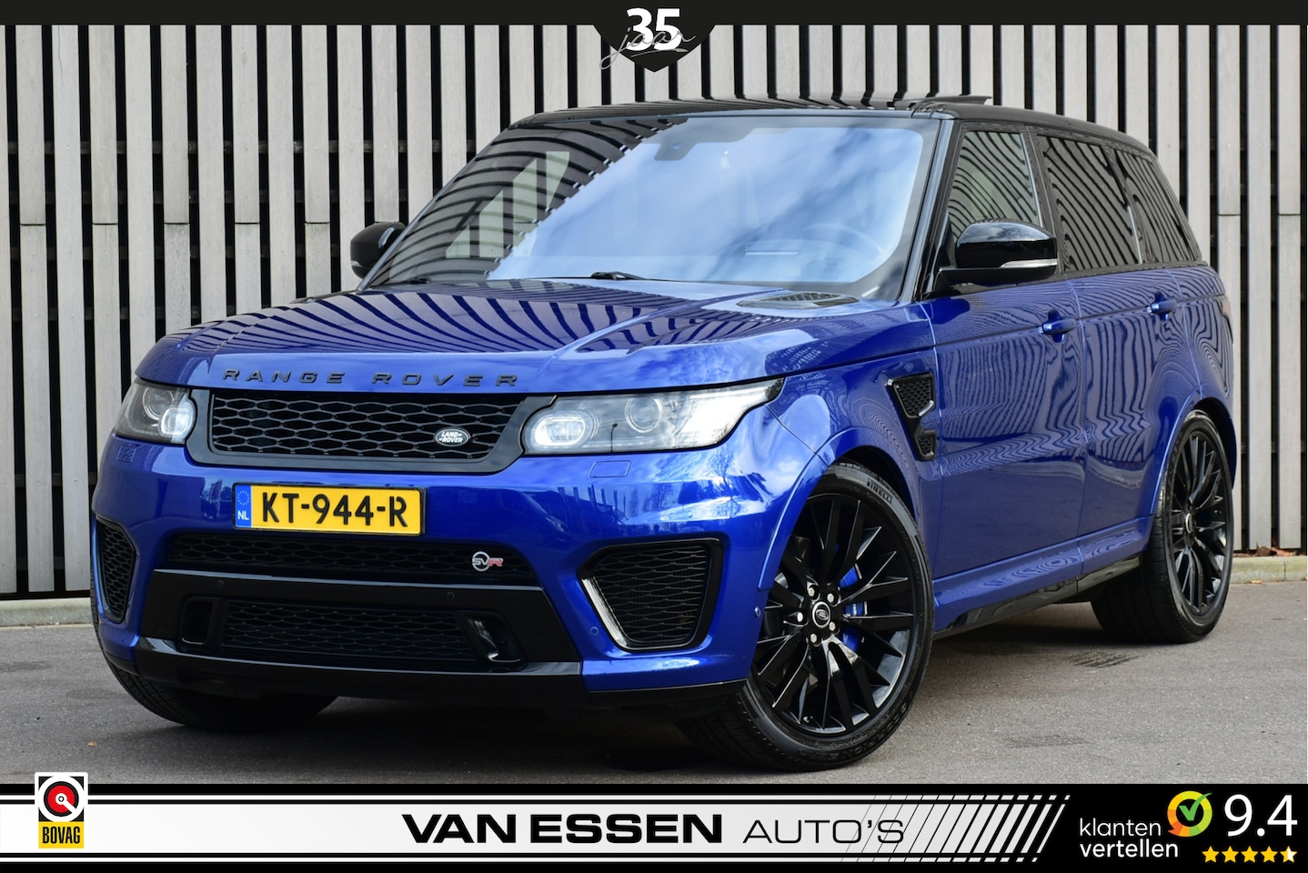 Land Rover Range Rover Sport - 5.0 V8 Supercharged SVR Pano Carbon Head-Up Meridian Vol Opties! Unieke Kleur! - AutoWereld.nl