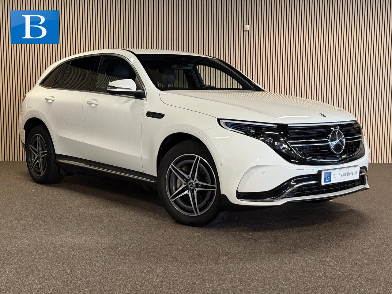Mercedes-Benz EQC - 400 4MATIC 80 kWh-SOH 95%-AMG STYLING-TREKHAAK-MEMORY-STOELVENTILATIE-360 CAMERA-BURMESTER - AutoWereld.nl