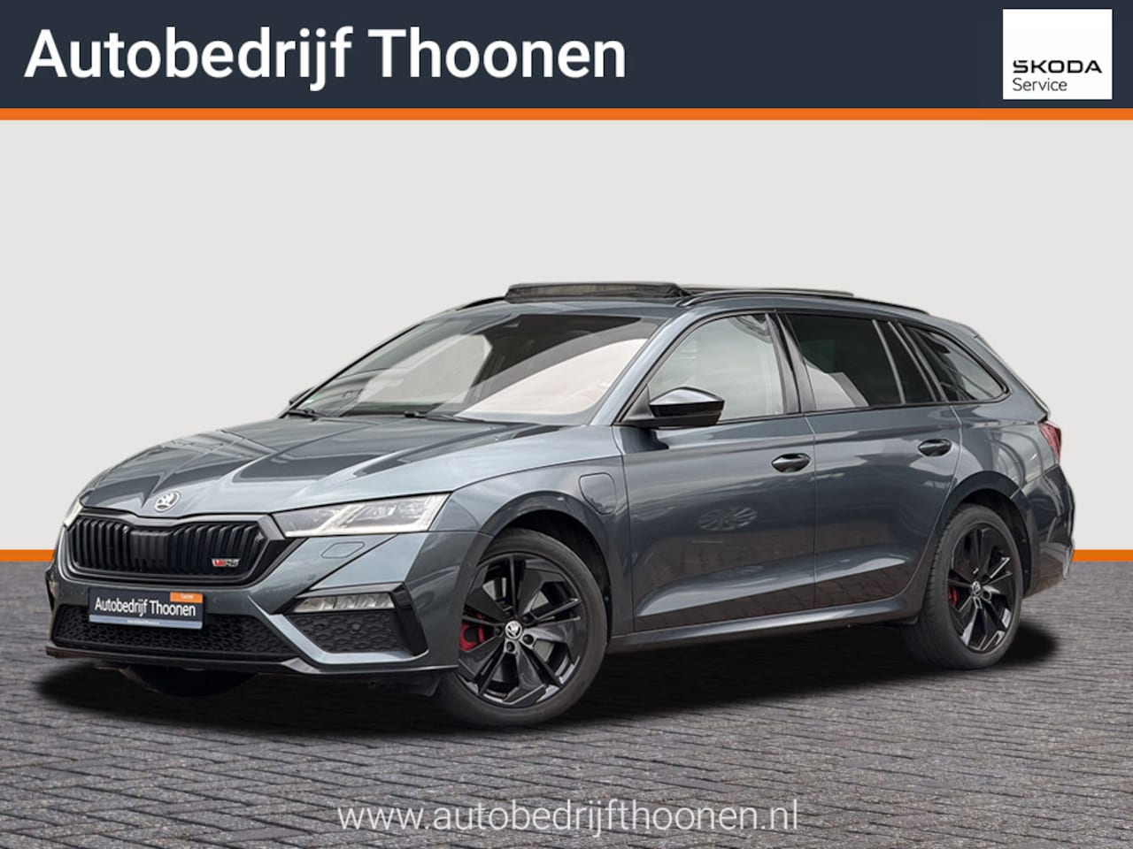 Skoda Octavia Combi - 1.4 TSI RS iV PHEV Business | HUD | Pano | Camera - AutoWereld.nl