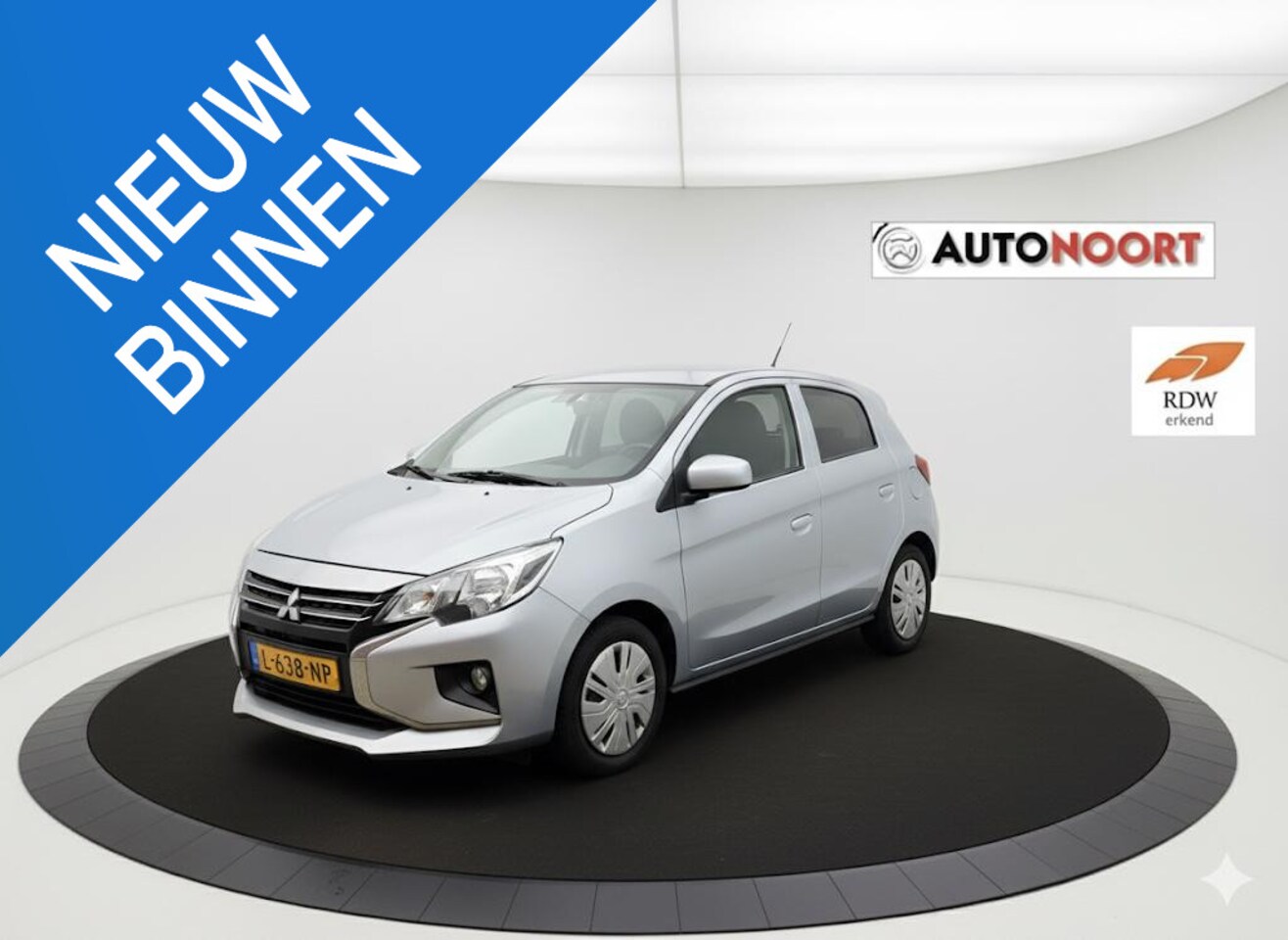 Mitsubishi Space Star - 1.2 Cool+ 60.000KM NAP Airco/Garantie/Elek.ramen - AutoWereld.nl