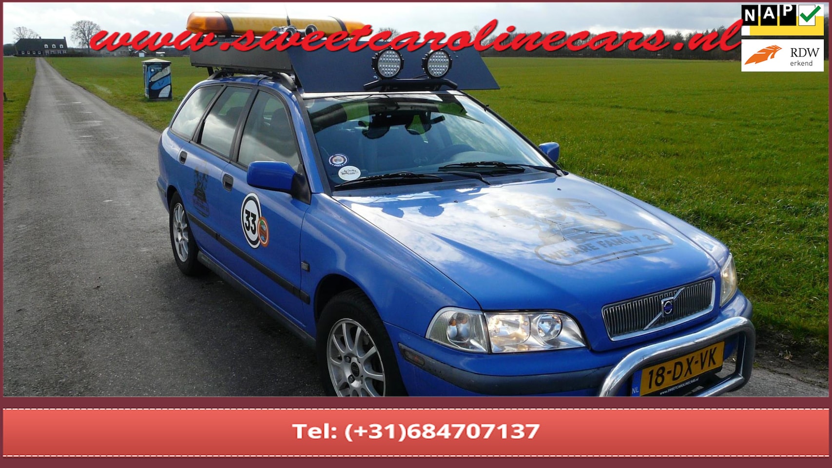 Volvo V40 - 1.8"Rammelbak/Carbage Run Edition"! - AutoWereld.nl