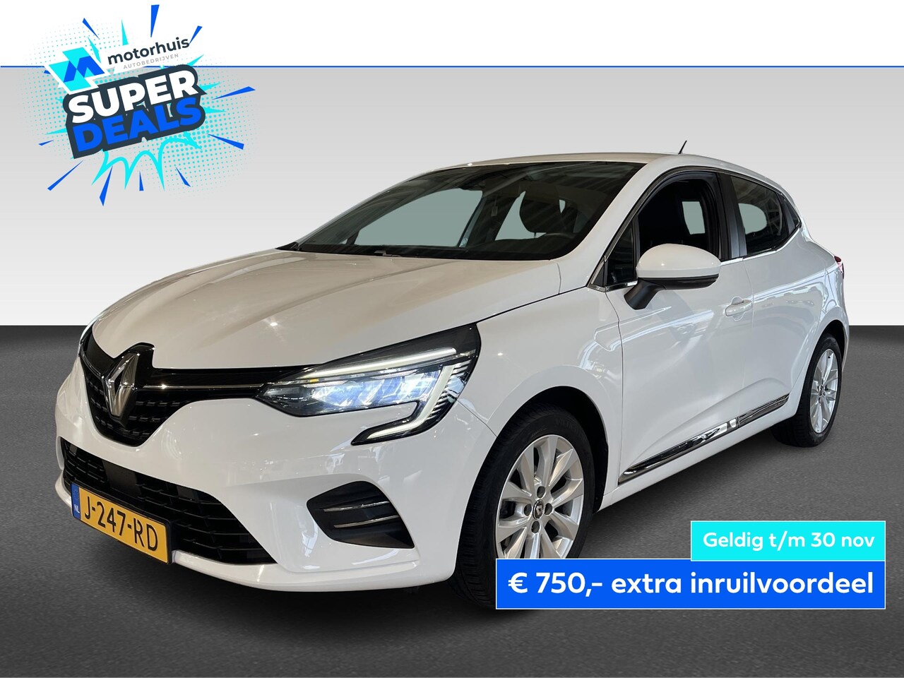 Renault Clio - 1.0 TCe 100pk Intens | 16'' LMV | Cruise Control | Navi | Parkeersensoren Achter | - AutoWereld.nl
