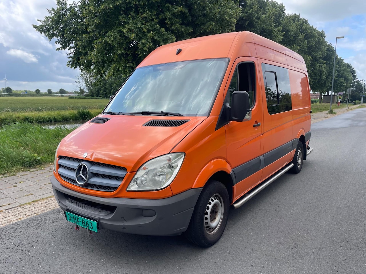 Mercedes-Benz Sprinter - 313 2.2 CDI 366 DC AUTOMAAT/AIRCO/CRUISE - AutoWereld.nl