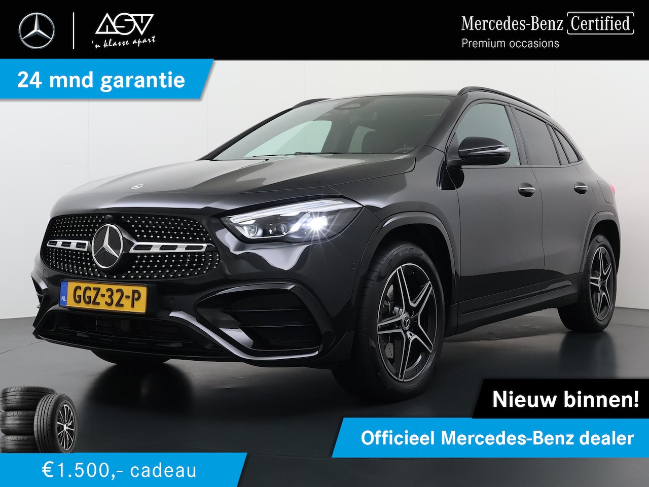 Mercedes-Benz GLA-Klasse - 250 e AMG Line Star Edition | Trekhaak Wegklapbaar | Panorama - Schuifdak | Sfeerverlichti - AutoWereld.nl
