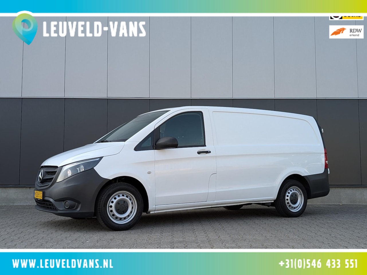 Mercedes-Benz Vito - Mercedes-Benz Vito 114 CDI LANG AIRCO TREKHAAK EURO 6 - AutoWereld.nl