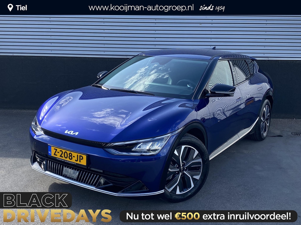 Kia EV6 - Plus 77.4 kWh Trekhaak 13-polig, stoel ventilatie, stuur- & stoelverwarming, achterbank ve - AutoWereld.nl