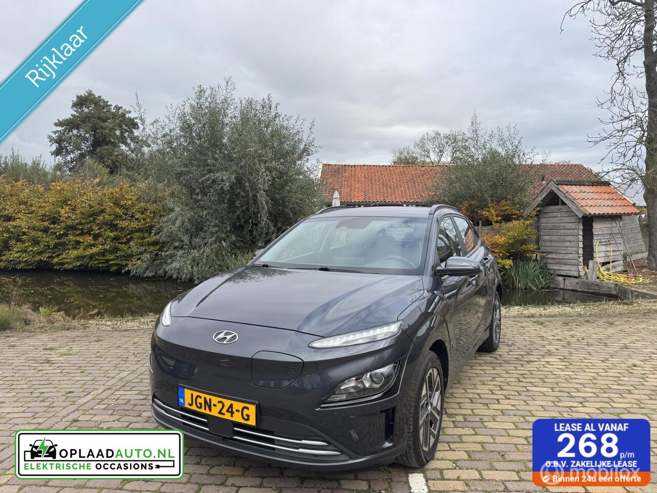 Hyundai Kona Electric - EV 64 kWh | 3-fase | Facelift| Stoelverwarming - AutoWereld.nl