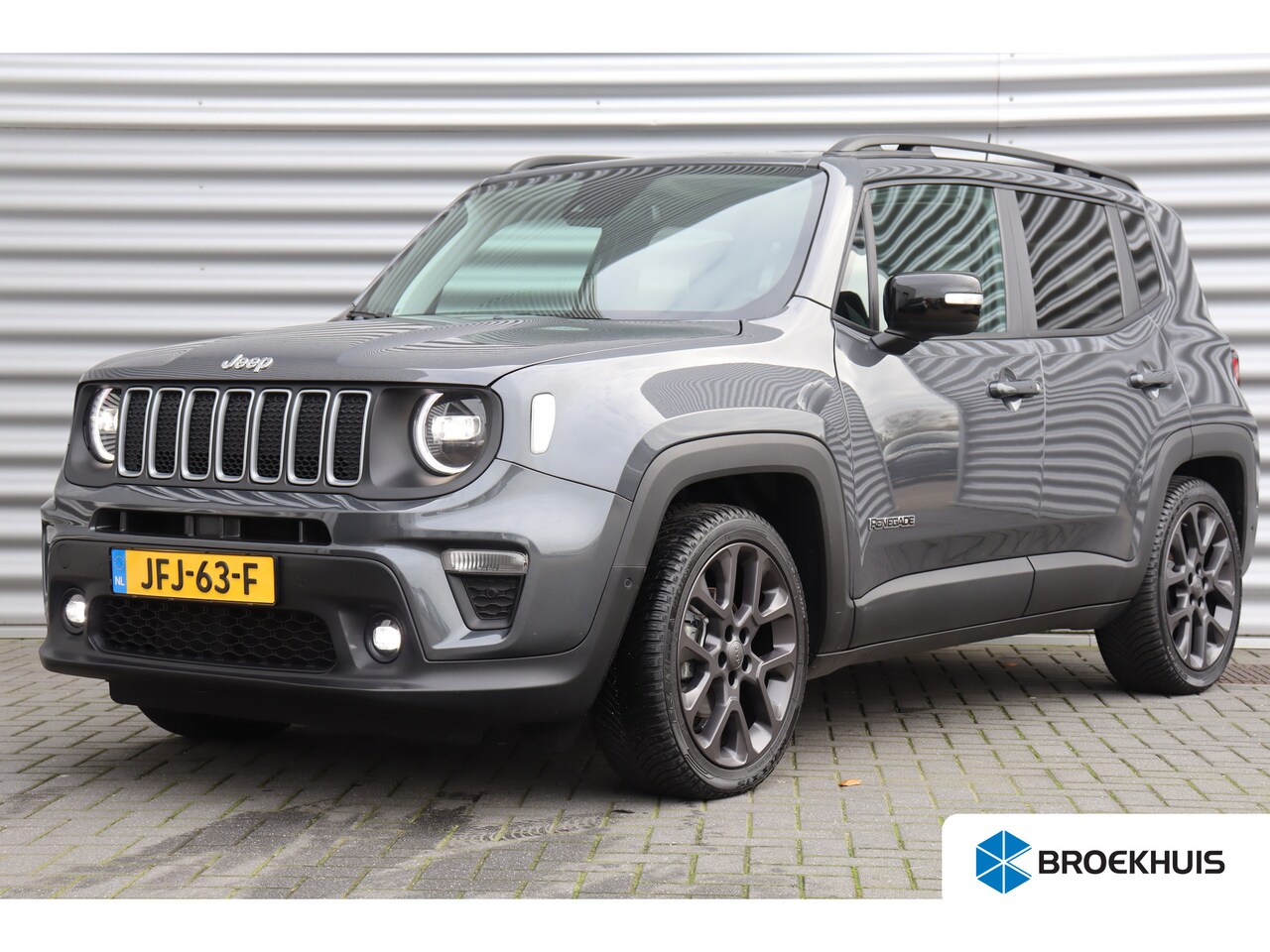 Jeep Renegade - 1.5T 130PK e-HYBRID S AUTOMAAT / NAVI / LEDER / CLIMA / FULL-LED / 19" LMV / CAMERA / KEYL - AutoWereld.nl