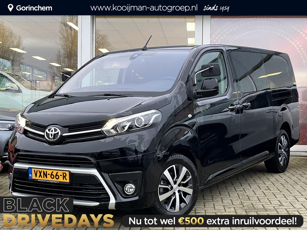Toyota PROACE Long Worker - 2.0 D-4D Dynamic DC Verso | 1e Eigenaar | Rijklaar als Les auto | BTW | Trekhaak | Glazend - AutoWereld.nl