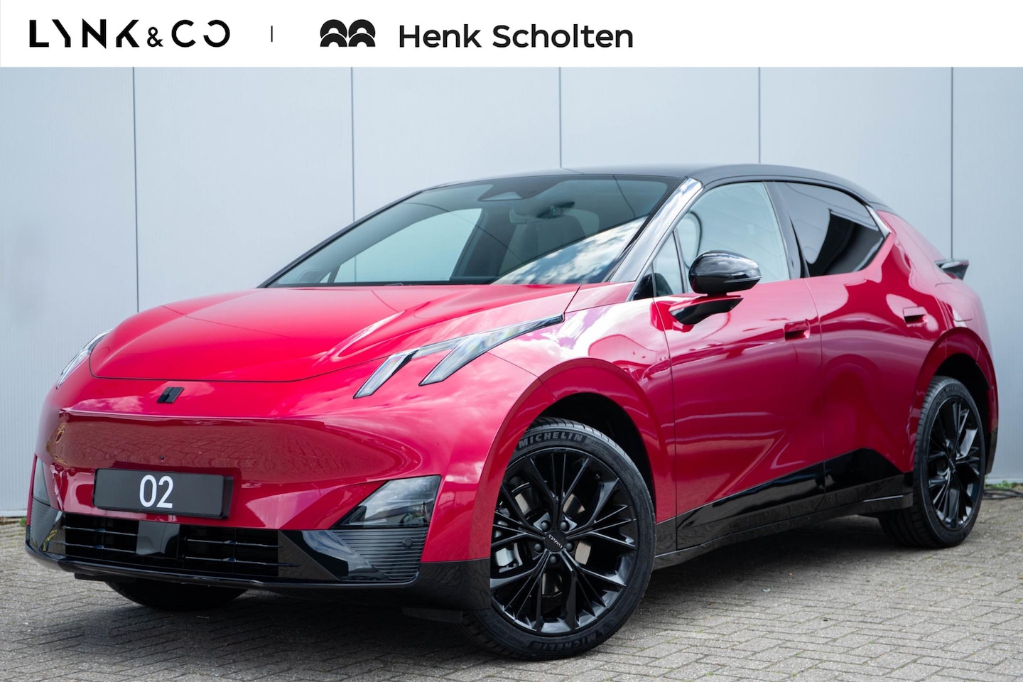 Lynk & Co 02 - More 272PK 66 kWh 20" Black Edition Wielen, 360 Graden Camera, Harman Kardon, Panoramadak, - AutoWereld.nl