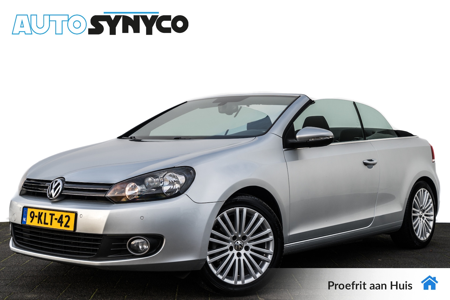 Volkswagen Golf Cabriolet - 1.2 TSi | Org. NL | Cruise | Clima | Trekhaak | PDC | 17 inch LMV | Navi - AutoWereld.nl