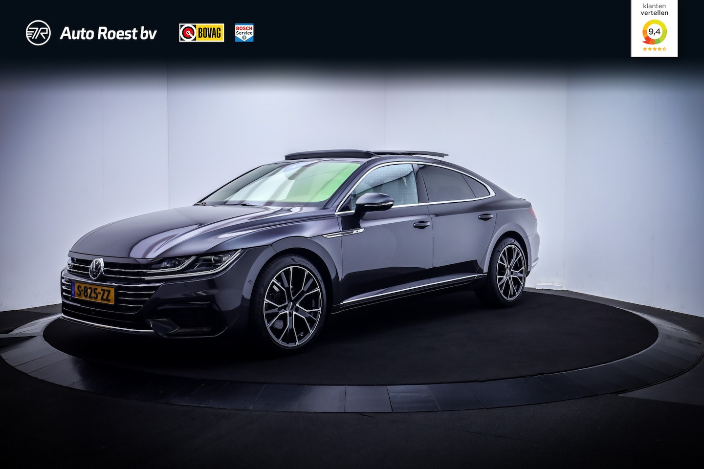Volkswagen Arteon - 2.0TSI Dsg R-Line Business+ DYNAUDIO | PANO | STOELVERW. 4X | 360CAMERA | APPCONNECT | ACC - AutoWereld.nl