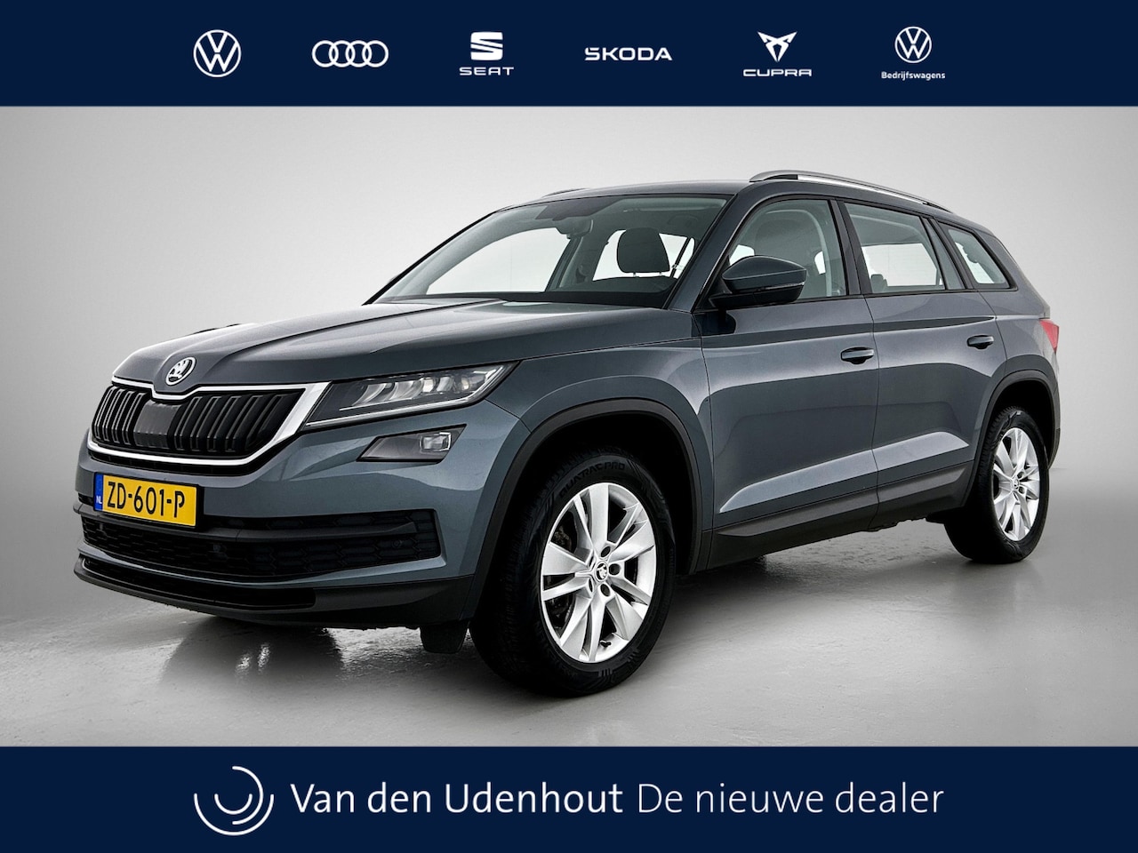 Skoda Kodiaq - 1.5 TSI 150pk Ambition Business 7p. DSG / Navigatie / Adaptive Cruise Control / LED / Trek - AutoWereld.nl