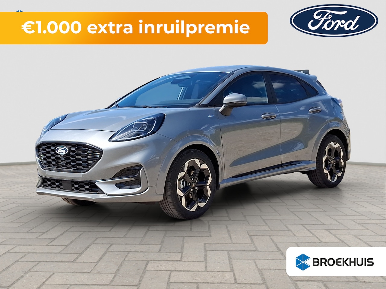 Ford Puma - 1.0 EcoBoost Hybrid ST-Line X | Airco (automatisch) | Apple Carplay/Android Auto|telefooni - AutoWereld.nl