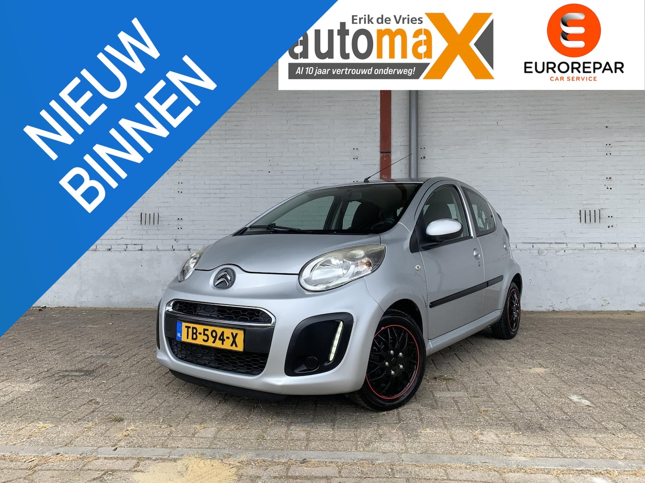Citroën C1 - 1.0 Exclusive |Automaat!|Airco!|elek ramen| - AutoWereld.nl